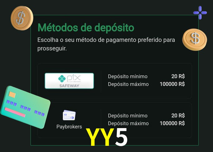 O cassino YY5 oferece uma grande variedade de métodos de pagamento